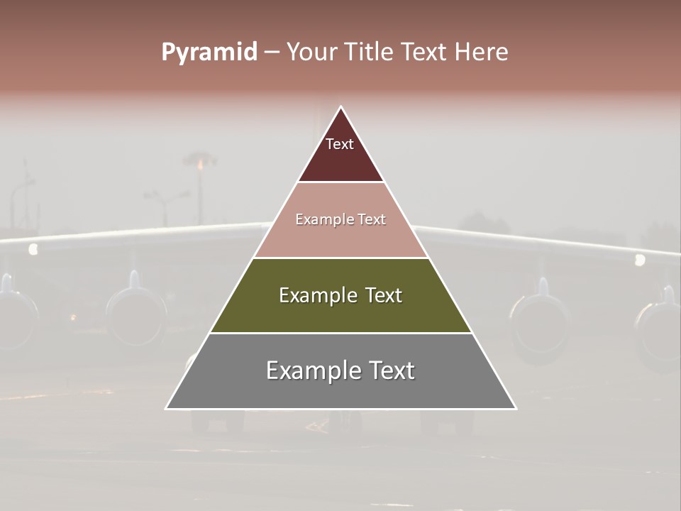 Transport Airport Aviation PowerPoint Template