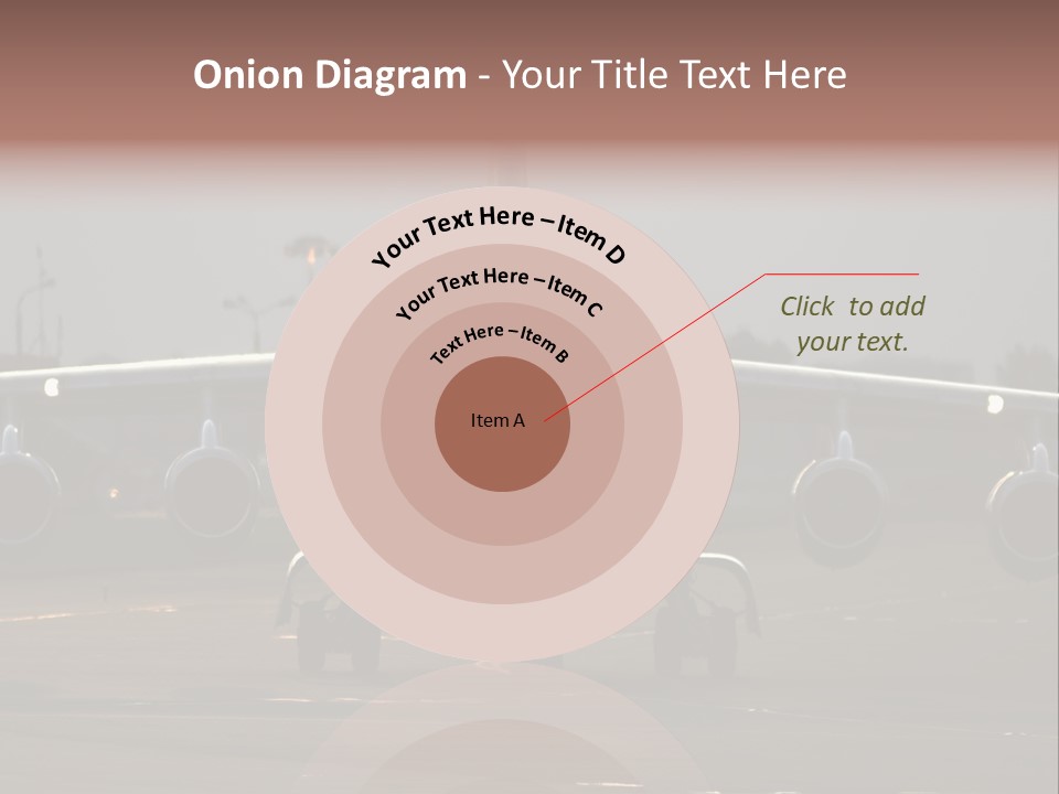 Transport Airport Aviation PowerPoint Template