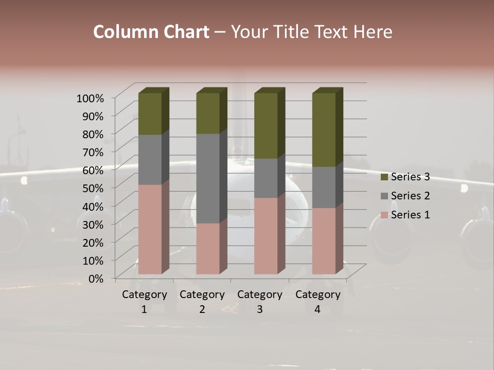 Transport Airport Aviation PowerPoint Template