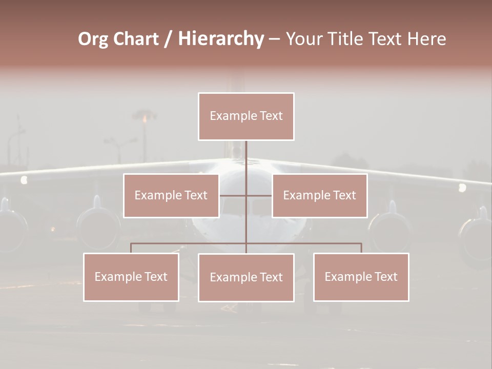 Transport Airport Aviation PowerPoint Template