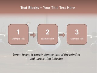 Transport Airport Aviation PowerPoint Template