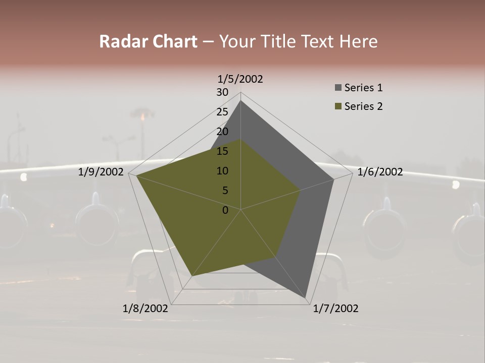 Transport Airport Aviation PowerPoint Template