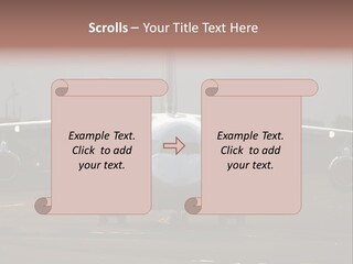 Transport Airport Aviation PowerPoint Template