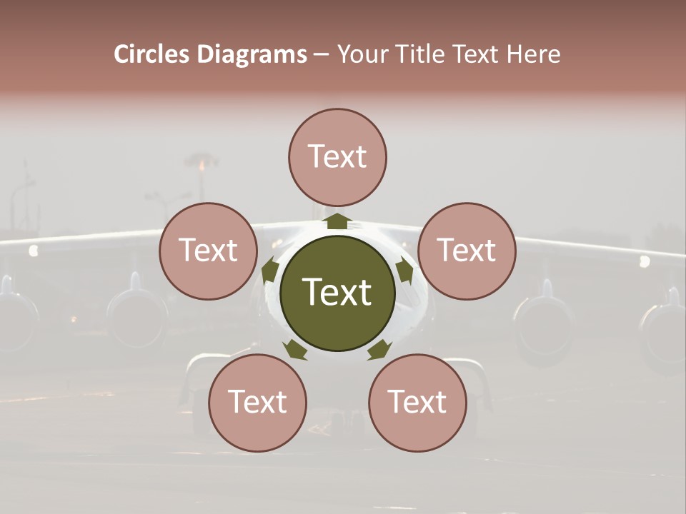 Transport Airport Aviation PowerPoint Template