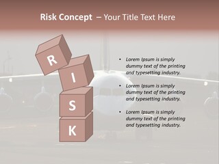 Transport Airport Aviation PowerPoint Template