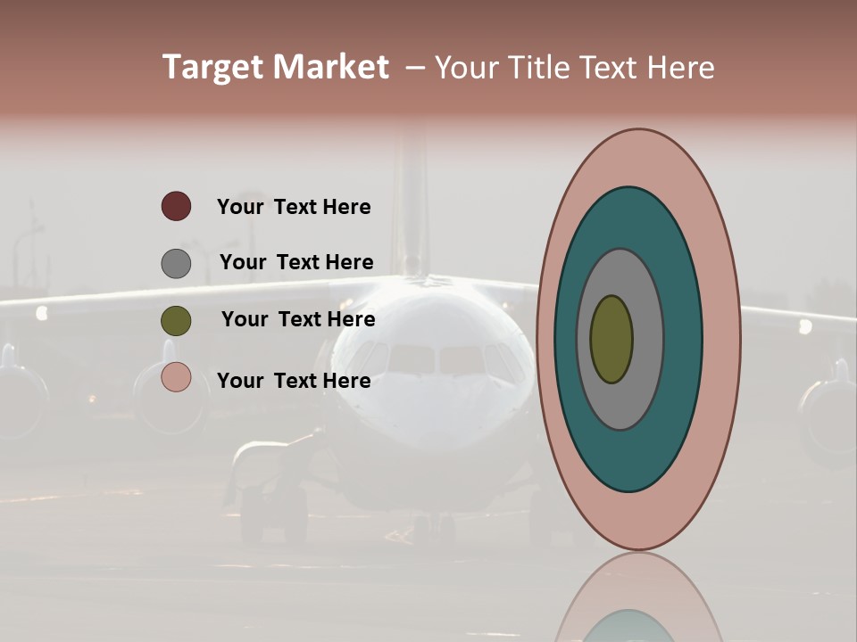 Transport Airport Aviation PowerPoint Template