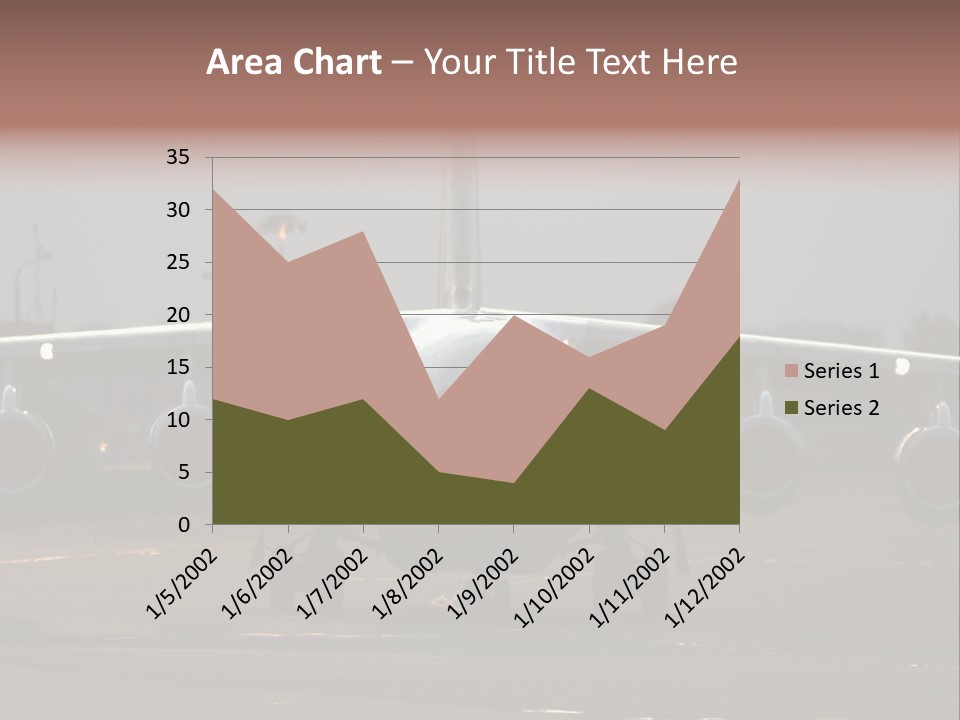 Transport Airport Aviation PowerPoint Template