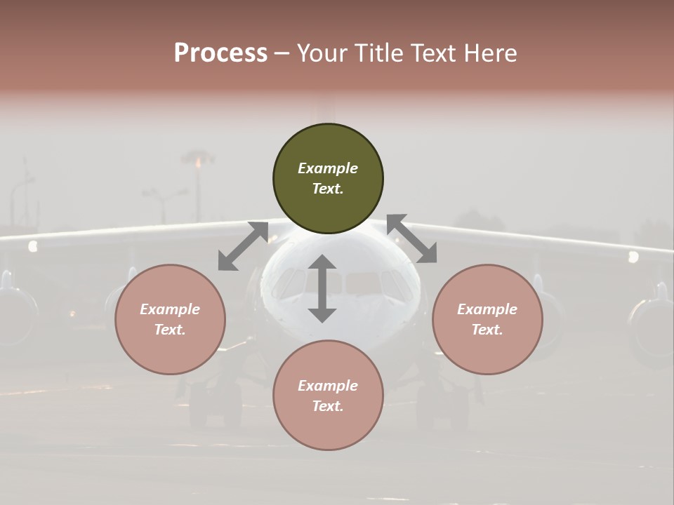 Transport Airport Aviation PowerPoint Template