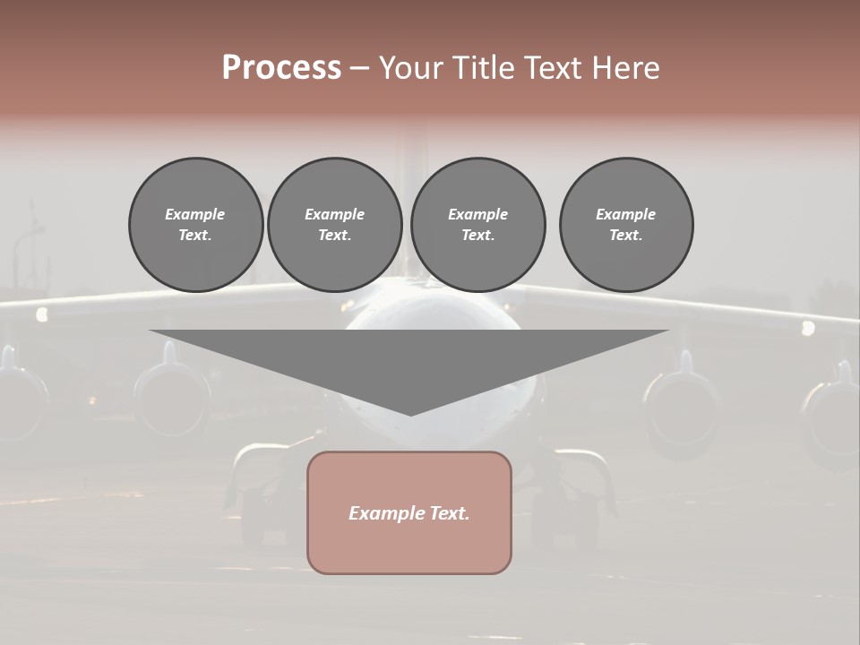 Transport Airport Aviation PowerPoint Template