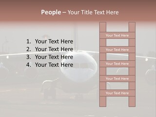 Transport Airport Aviation PowerPoint Template