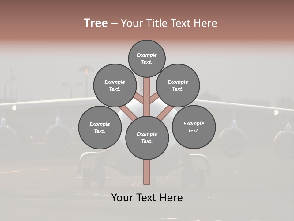 Transport Airport Aviation PowerPoint Template