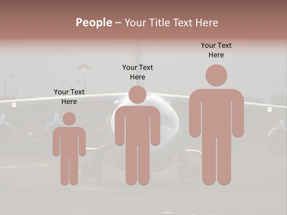 Transport Airport Aviation PowerPoint Template