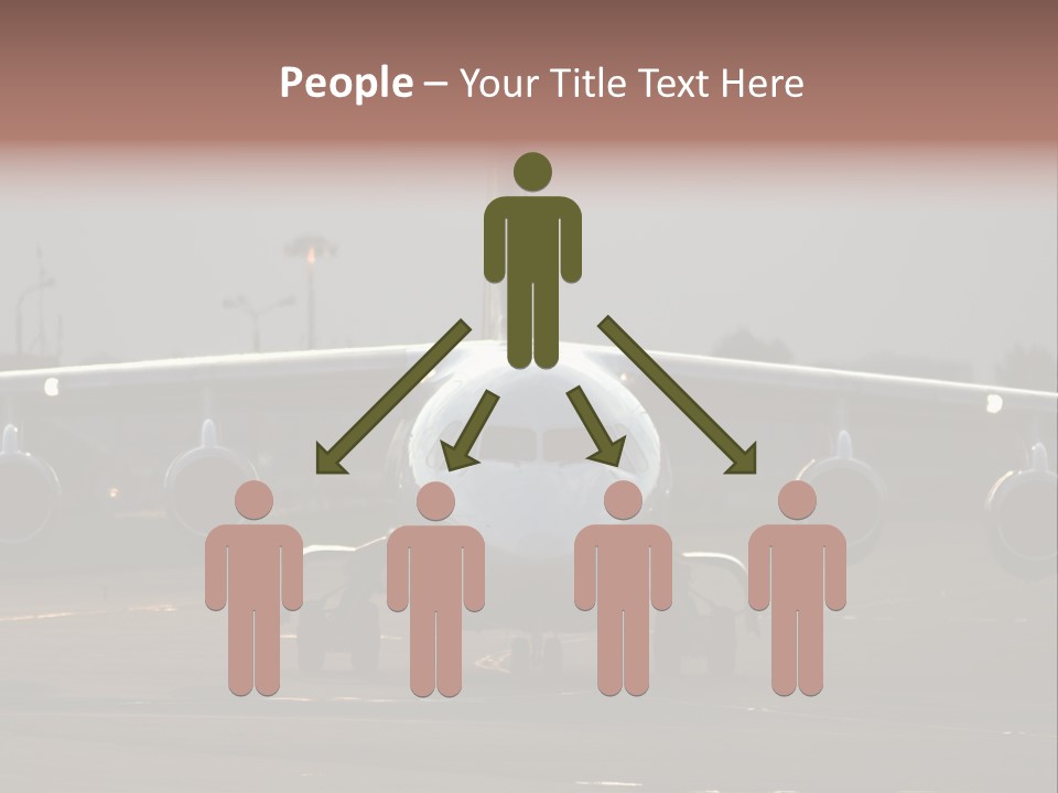 Transport Airport Aviation PowerPoint Template