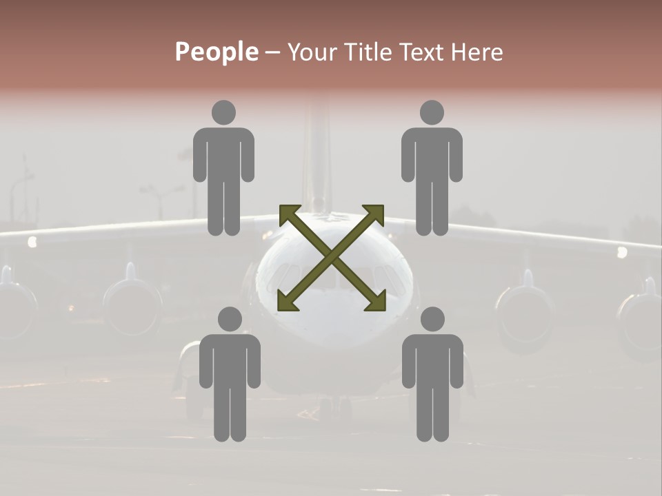 Transport Airport Aviation PowerPoint Template