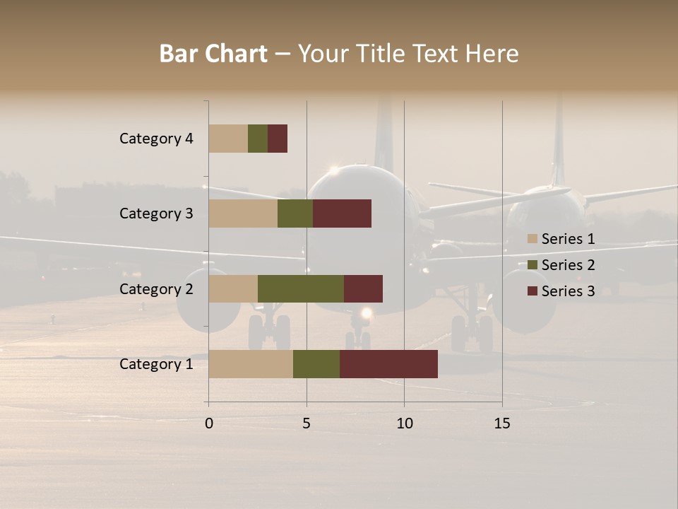 Runway Airport Taxiway PowerPoint Template