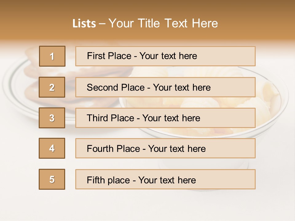 Fresh Lifestyle Dinner PowerPoint Template