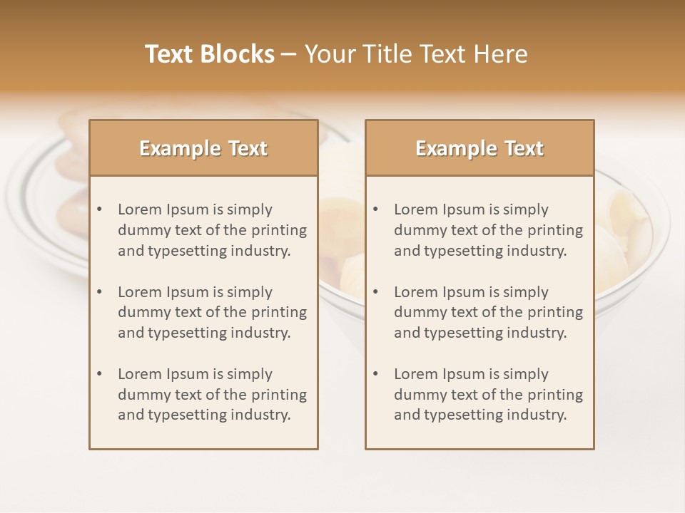 Fresh Lifestyle Dinner PowerPoint Template