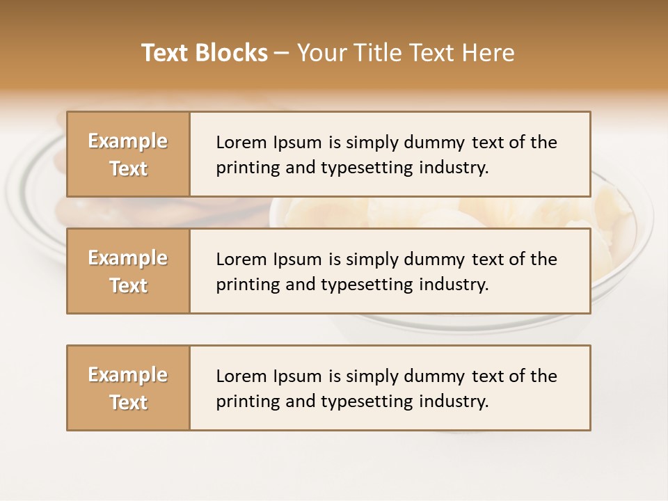 Fresh Lifestyle Dinner PowerPoint Template