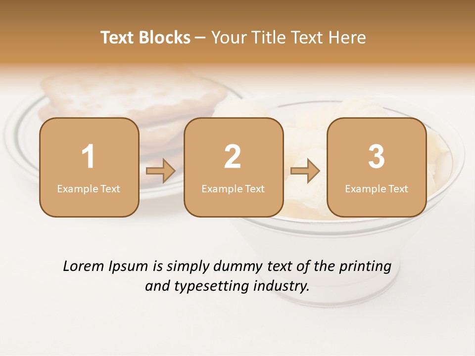 Fresh Lifestyle Dinner PowerPoint Template