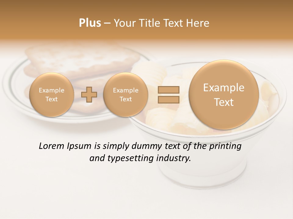 Fresh Lifestyle Dinner PowerPoint Template