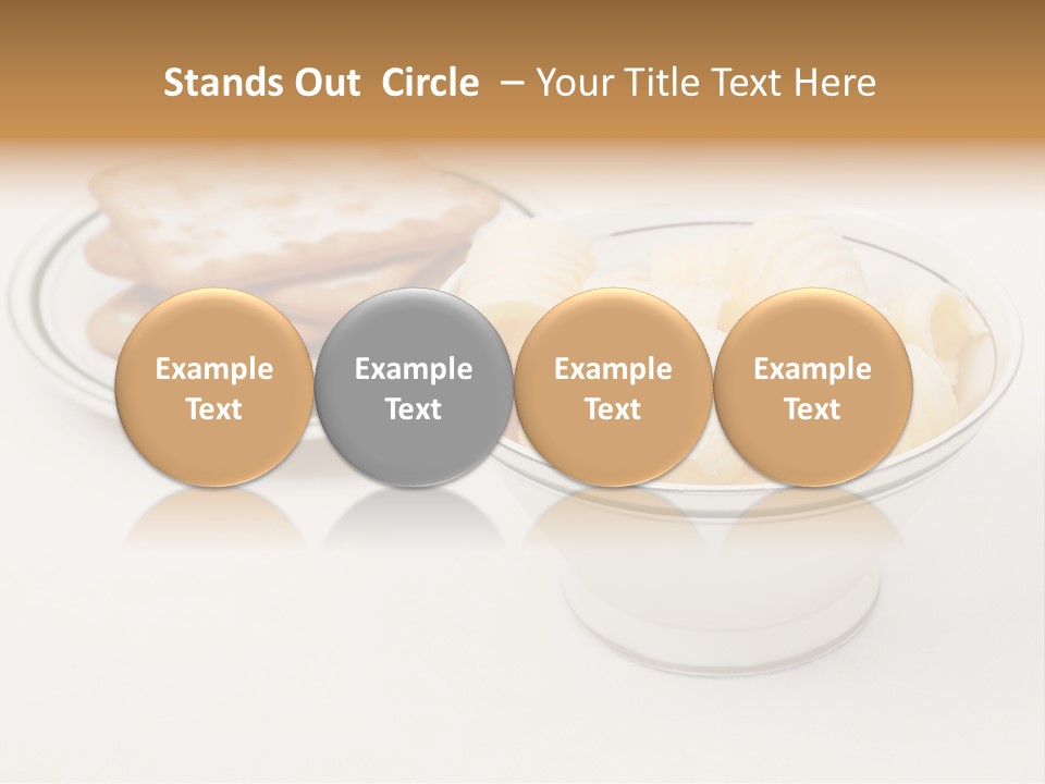 Fresh Lifestyle Dinner PowerPoint Template