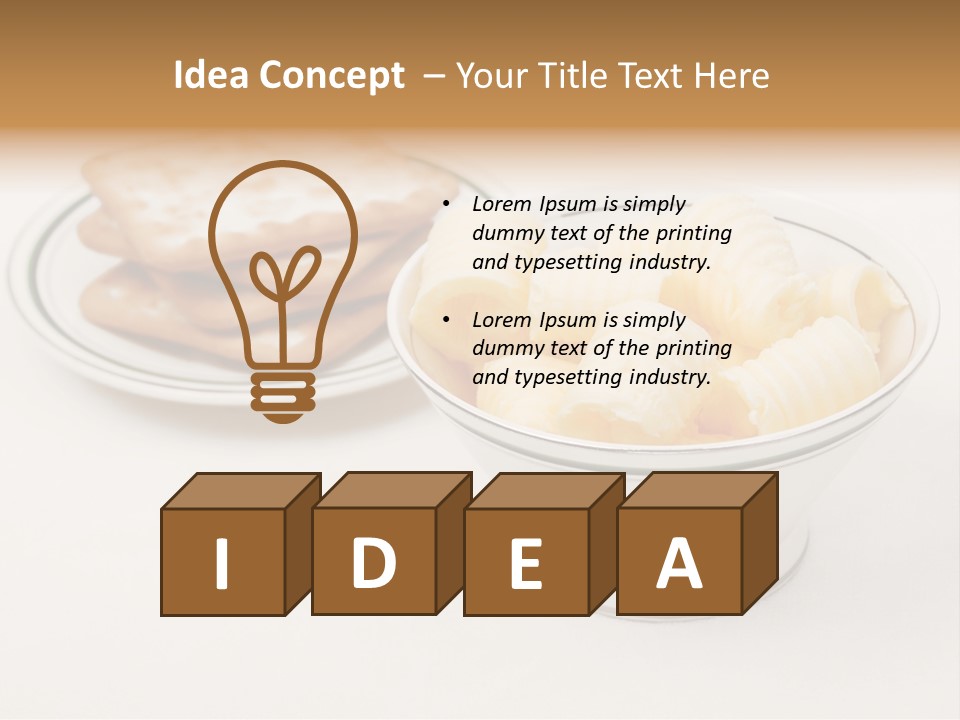 Fresh Lifestyle Dinner PowerPoint Template