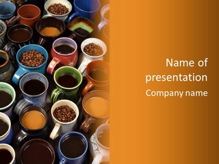 Aroma Coffee Craft PowerPoint Template