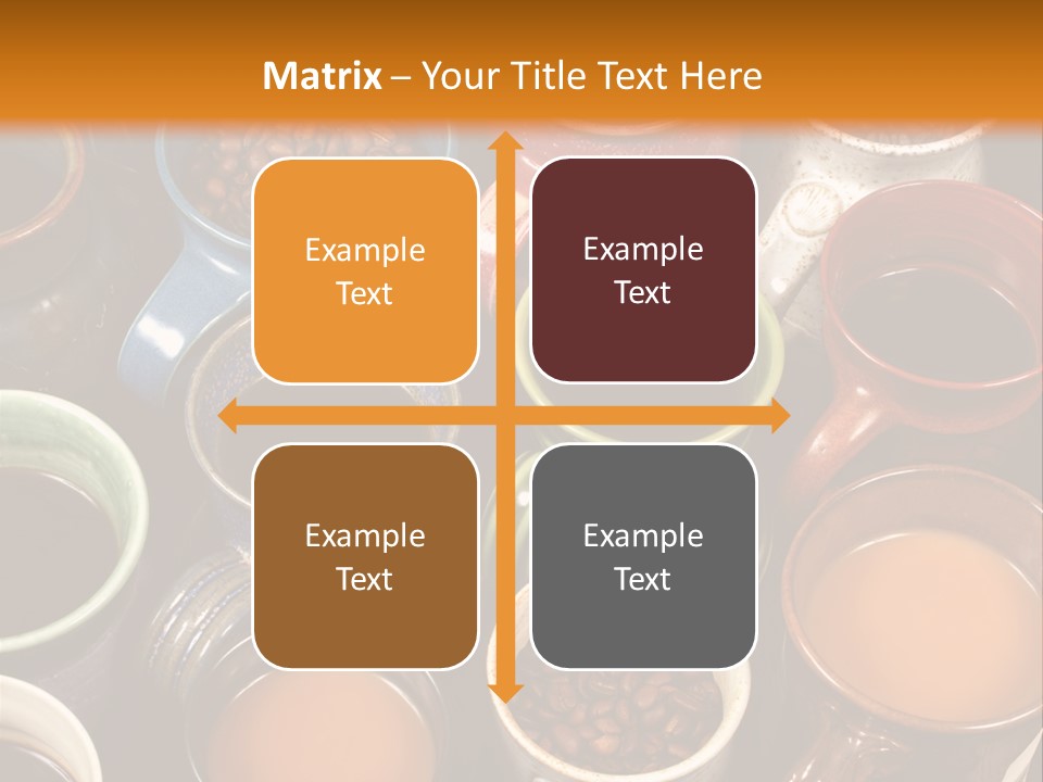 Aroma Coffee Craft PowerPoint Template