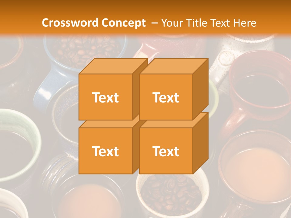 Aroma Coffee Craft PowerPoint Template