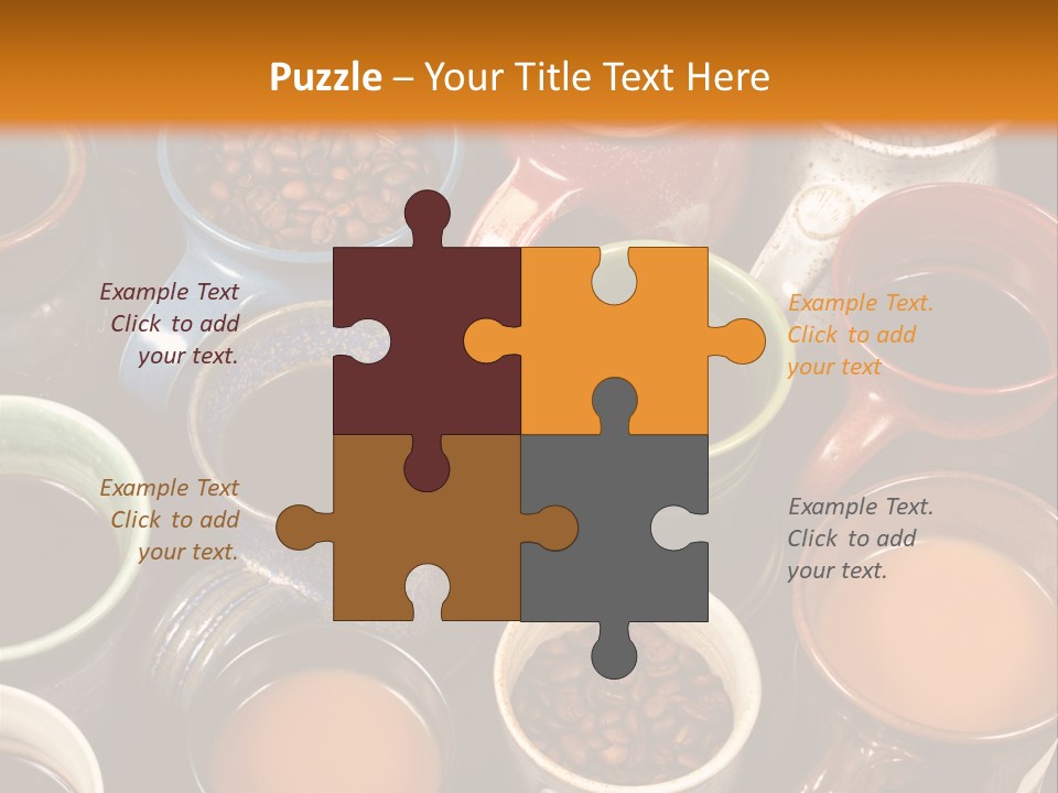 Aroma Coffee Craft PowerPoint Template