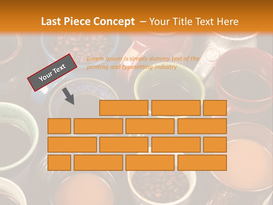 Aroma Coffee Craft PowerPoint Template