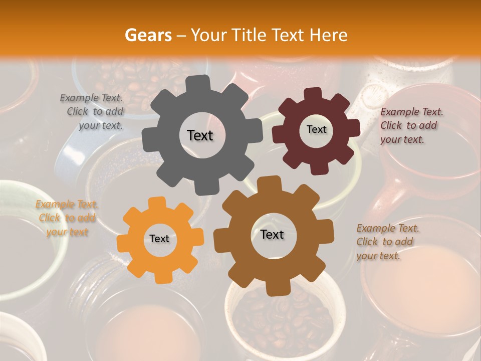 Aroma Coffee Craft PowerPoint Template