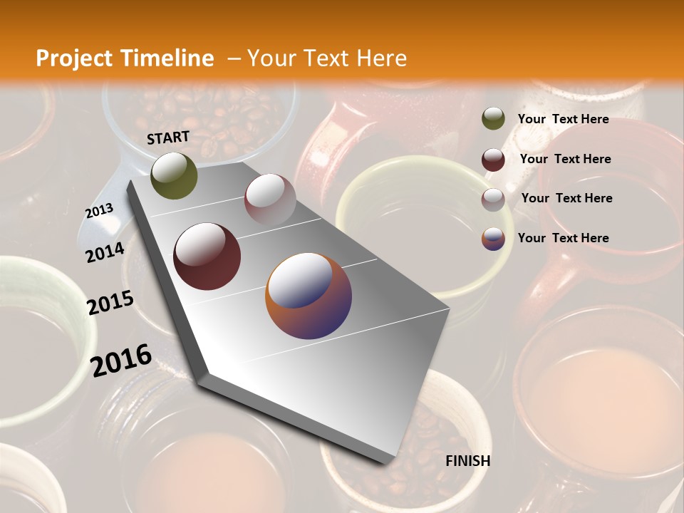 Aroma Coffee Craft PowerPoint Template