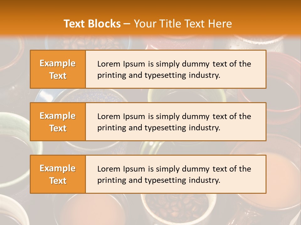 Aroma Coffee Craft PowerPoint Template