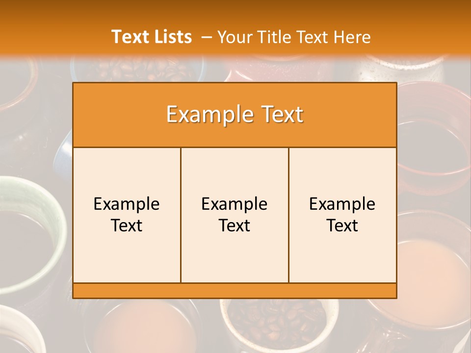 Aroma Coffee Craft PowerPoint Template