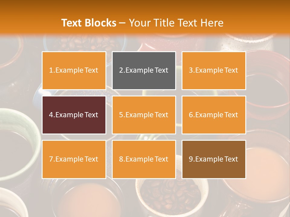 Aroma Coffee Craft PowerPoint Template