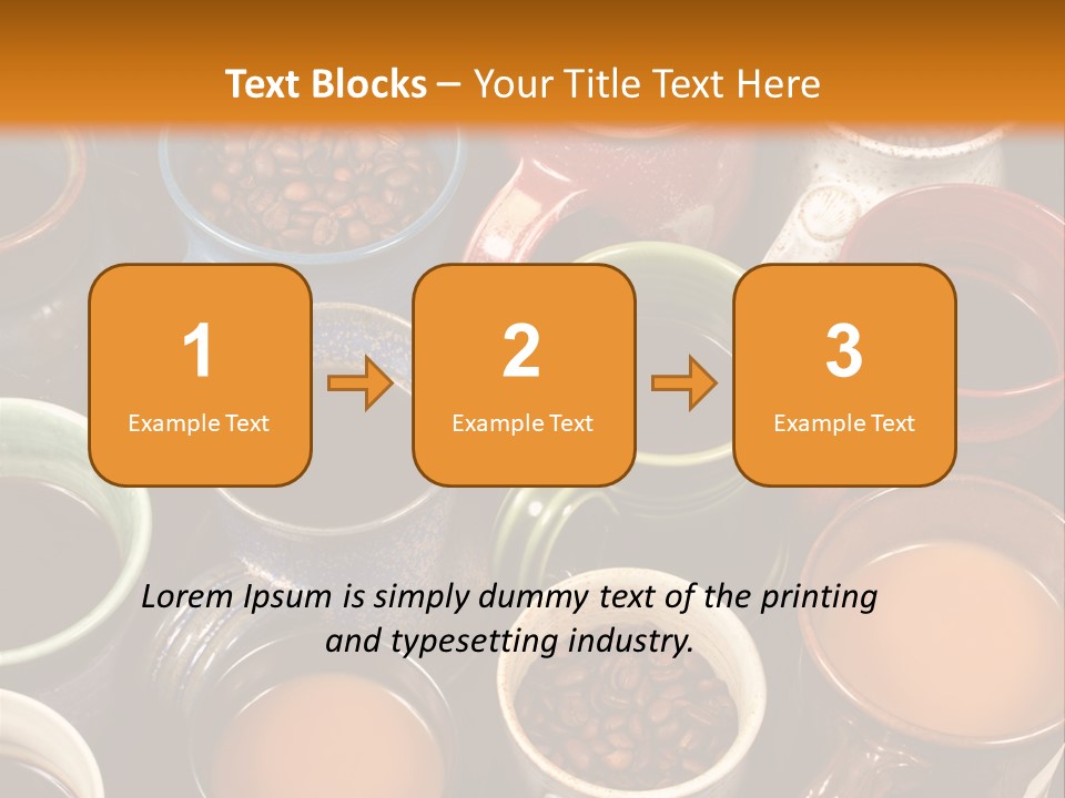 Aroma Coffee Craft PowerPoint Template