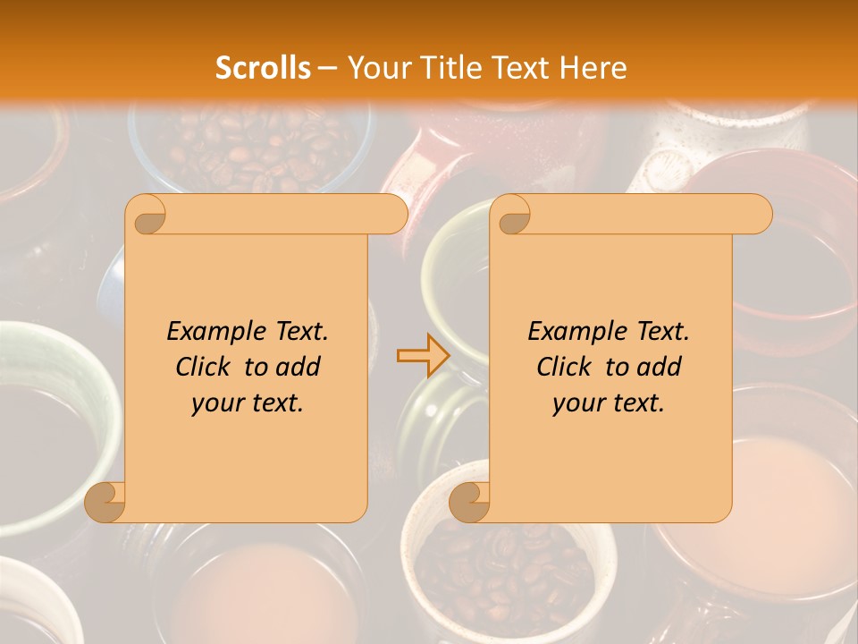 Aroma Coffee Craft PowerPoint Template