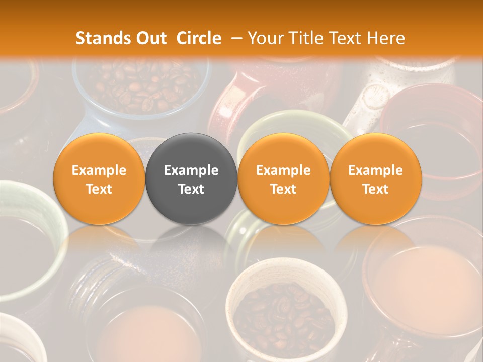 Aroma Coffee Craft PowerPoint Template