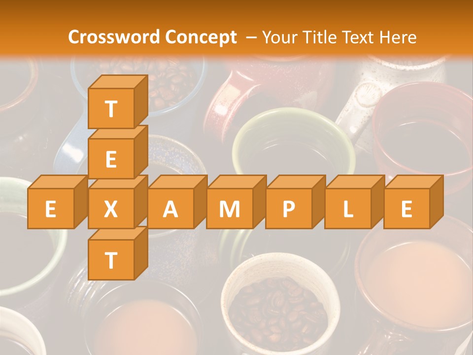 Aroma Coffee Craft PowerPoint Template