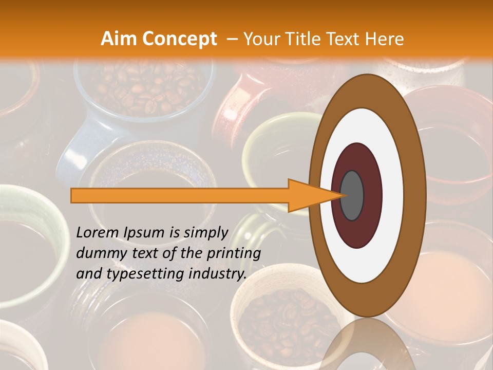 Aroma Coffee Craft PowerPoint Template