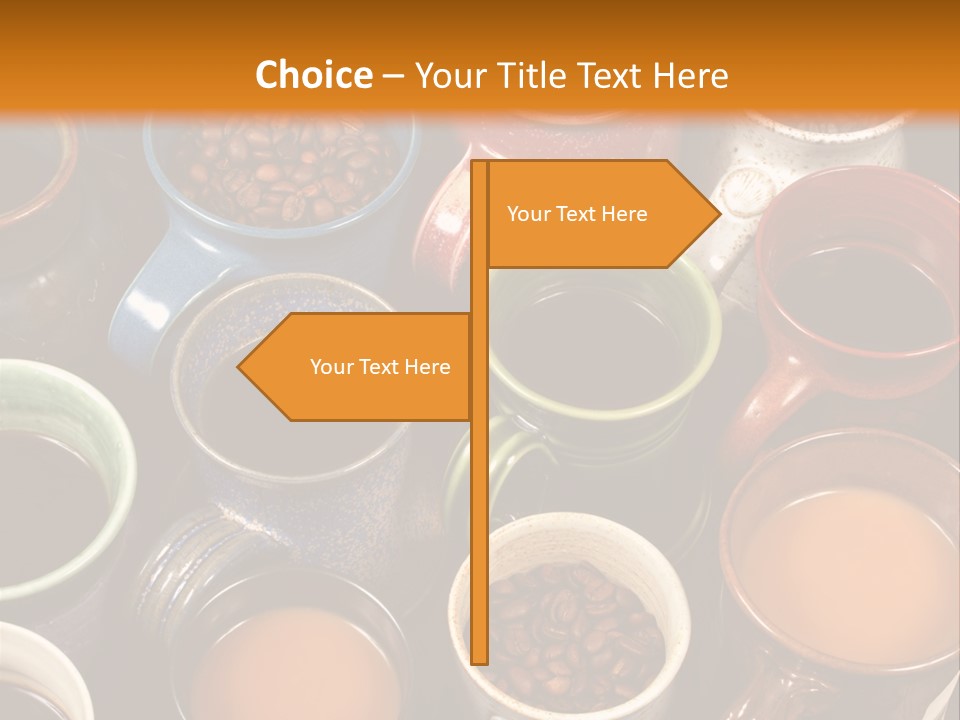 Aroma Coffee Craft PowerPoint Template