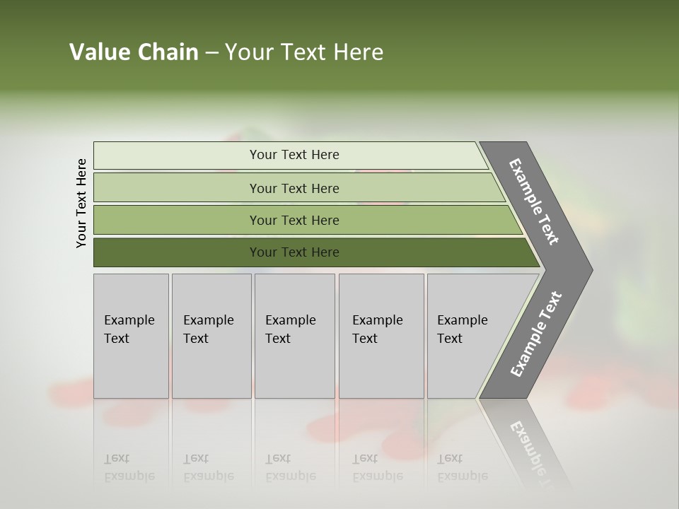 Reptile Tree Frog Colorful PowerPoint Template