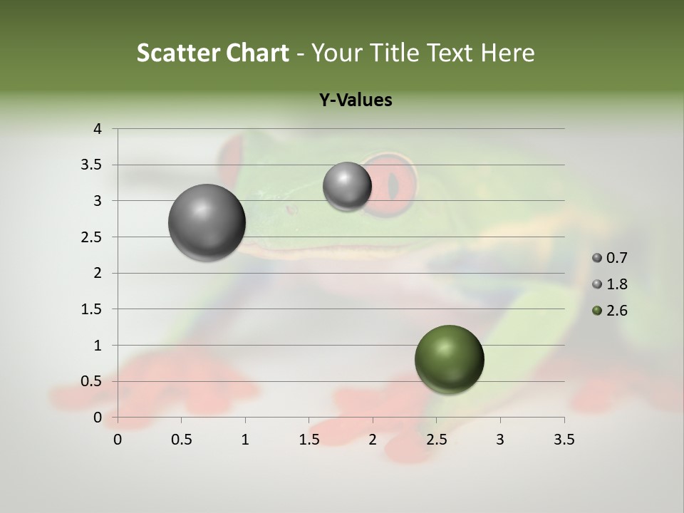 Reptile Tree Frog Colorful PowerPoint Template