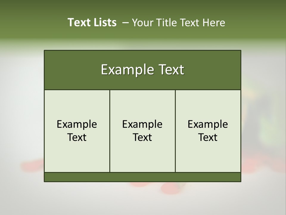 Reptile Tree Frog Colorful PowerPoint Template