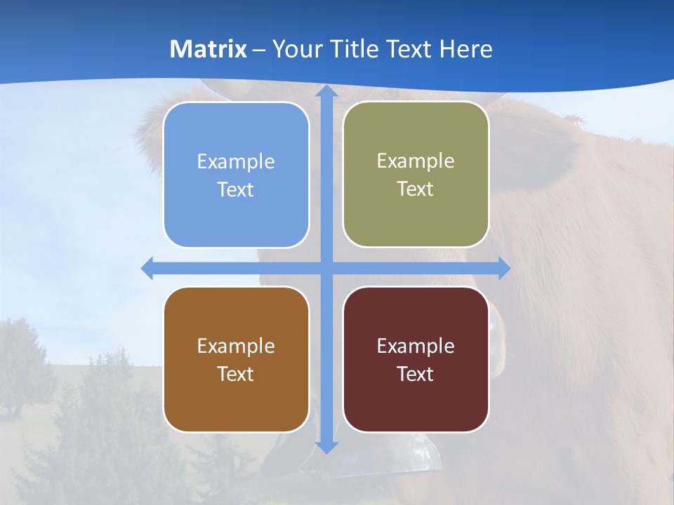 Purity Lake Hiker PowerPoint Template
