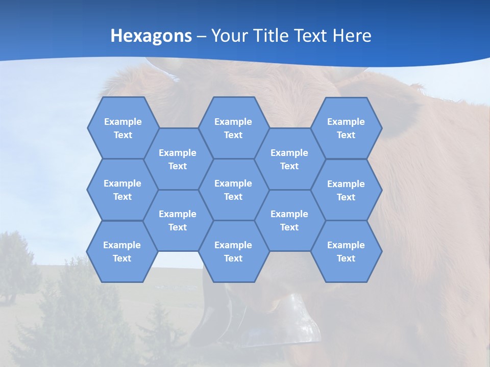 Purity Lake Hiker PowerPoint Template