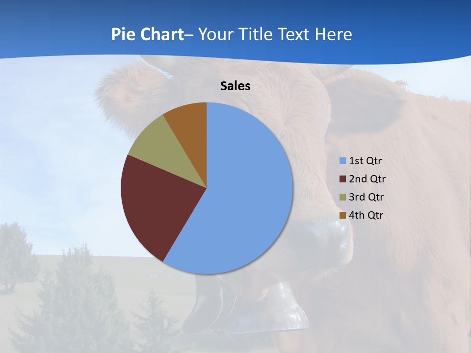 Purity Lake Hiker PowerPoint Template