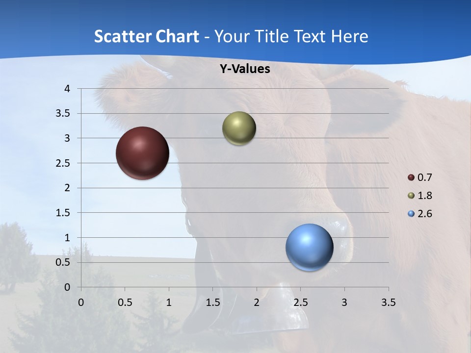 Purity Lake Hiker PowerPoint Template