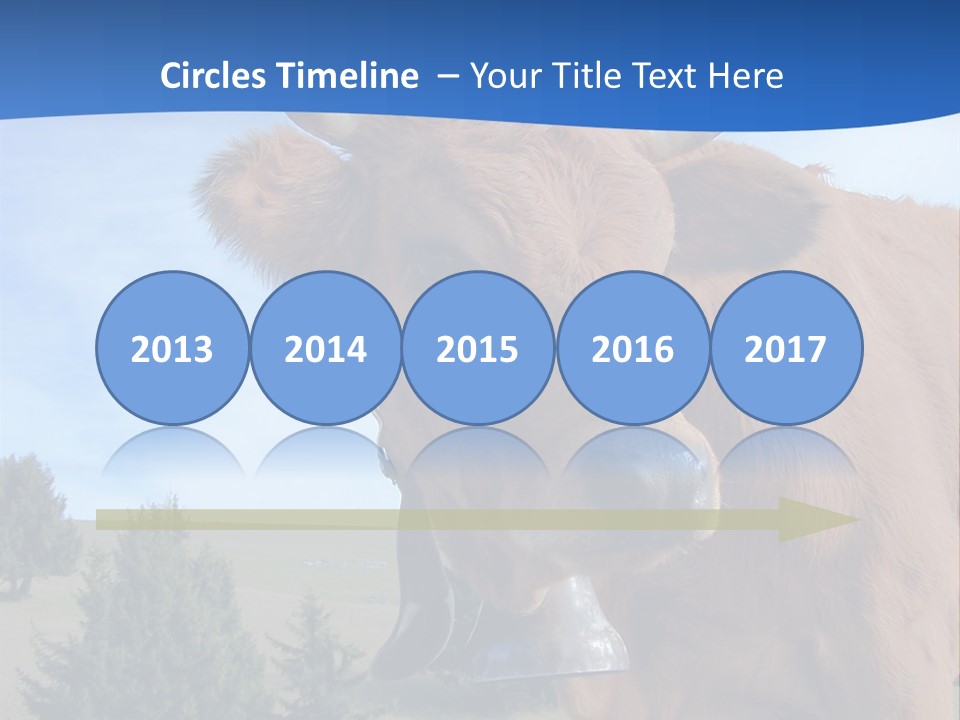 Purity Lake Hiker PowerPoint Template